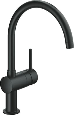 Grohe Minta blandebatteri med C-kran (velvet black)