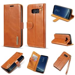 Lompakkokotelo DG-Ming 2i1 nahka Samsung Galaxy S8 (SM-G950F)  - Vaale