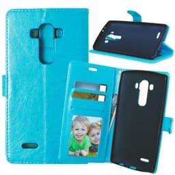 Lommebokdeksel 3-kort LG G4 (H815)  - Lyse blå