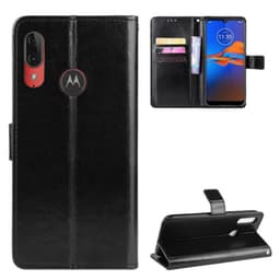 Lommebokdeksel 3-kort Motorola Moto E6 Plus (XT2025-2)  - Svart