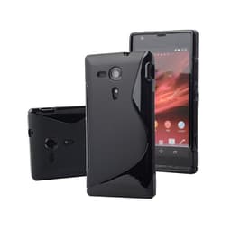 S-Line Silicone Cover til Sony Xperia SP (c5303) : farve - sort