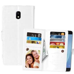 Lompakkotelo Flexi 9-kortti Samsung Galaxy J3 2017 (SM-J330F)  - valko
