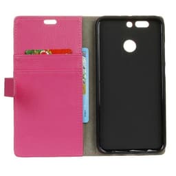 Lommebokdeksel 2-kort Huawei Honor 8 Pro (DUK-L09)  - Rosa