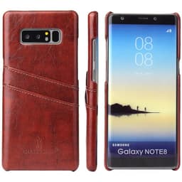 Retrokuori korttipaikoilla Samsung Galaxy Note 8 (SM-N950F)  - ruskea