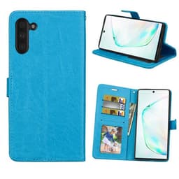Lommebokdeksel 3-kort Samsung Galaxy Note 10 (SM-N970F)  - Lyse blå