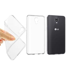 Silikonikotelo läpinäkyvä LG X Screen (K500N)