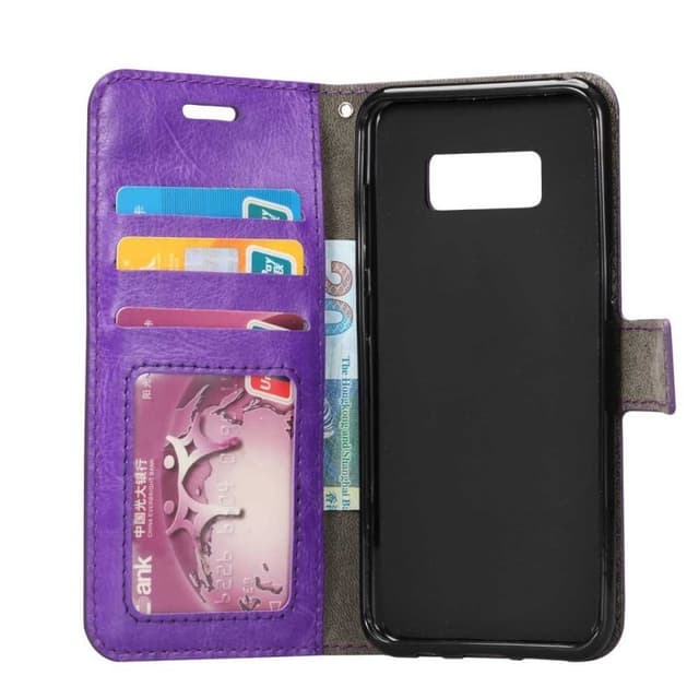 Lommebokdeksel 3-kort Samsung Galaxy S8 Plus (SM-G955F)  - lilla