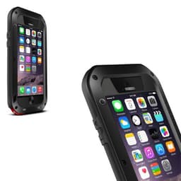 LOVE MEI Powerful Apple iPhone 6 / 6S Plus : farve - sort