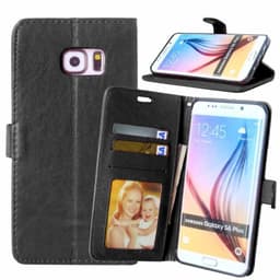 Mobilplånbok 3-kort Samsung Galaxy S6 Edge Plus (SM-G928F)  - Svart