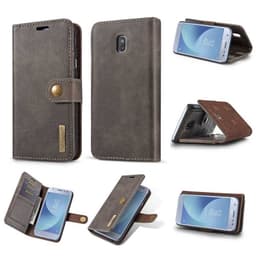 Lompakkokotelo DG-Ming 2i1 Samsung Galaxy J7 2017 (SM-J730F)  - harmaa