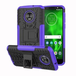 Støtsikkert deksel med stativ Motorola Moto G6 Plus (XT1926)  - lilla
