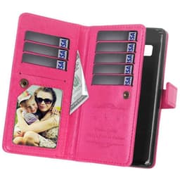 Dobbeltflip Flexi 9-kort Samsung Galaxy S10 Plus (SM-G975F)  - Rosa