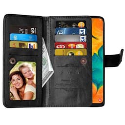 Dobbelt Flip Flexi 9-kort Samsung Galaxy A30 (SM-A305F)  - sort