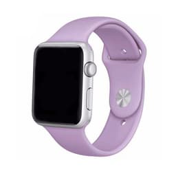 Apple Watch 42mm Sportband - vaalean violetti