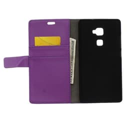 Lompakkokotelo 2-kortti Huawei Mate S (CRR-L09)  - violetti