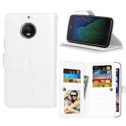 Dobbeltflip Flexi 9-kort Motorola Moto G5s Plus (XT1805)  - Hvit