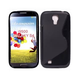 S-Line Silicone Cover til Samsung Galaxy S4 (GT-i9500) : farve - sort