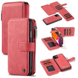 Multi Wallet 14 CaseMe Apple iPhone 11 (6.1 ")  - punainen