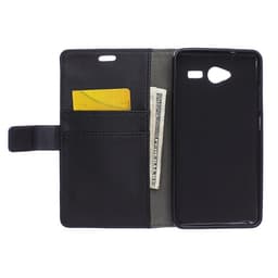 Lompakkokotelo 2-kortti ZTE Blade L3  - musta