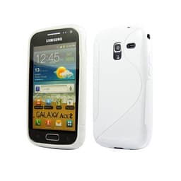 S-Line Silicone Cover til Samsung Galaxy Ace 2 (GT-i8160) : farve - hvid
