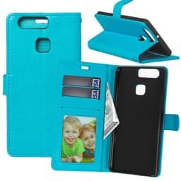 Lompakkokotelo 3-kortti Huawei P9 (EVA-L09)  - Vaaleansininen