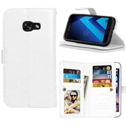 Lompakkotelo Flexi 9-kortti Samsung Galaxy A3 2017 (SM-A320F)  - valko