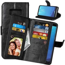 Dobbelt Flip Flexi 9-kort Samsung Galaxy S8 Plus (SM-G955F)  - sort