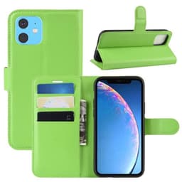 Lommebok PU 3-kort Apple iPhone 11 (6.1")  - Grønn