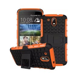 Stødfast Cover med stativ HTC Desire 526G : farve - appelsin