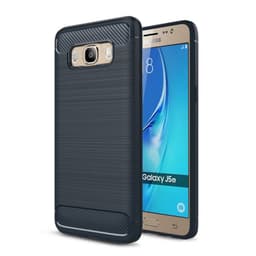 Børstet silikondeksel Samsung Galaxy J5 2016 (SM-J510F)  - Blå