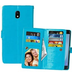 Lompakkotelo Flexi 9-kortti Samsung Galaxy J3 2017 (SM-J330F)  - Vaale