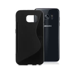 S-Line Silicone Cover til Samsung Galaxy S7 Edge (SM-G935F) : farve - sort
