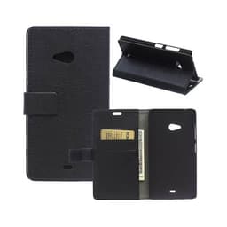 Lommebokdeksel 2-kort Microsoft Lumia 540 (RM-1141)  - Svart