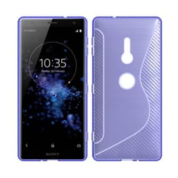 S-Line Silicone Cover til Sony Xperia XZ2 (H8266)  - lilla