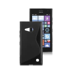 S-Line Silicone Cover til Nokia Lumia 730/735 (RM-1040) : farve - sort