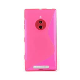 S-Line Silicone Cover til Nokia Lumia 830 (RM-984) : farve - lyserød