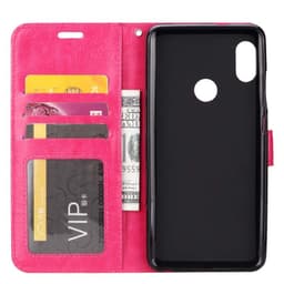 Mobilplånbok 3-kort Samsung Galaxy A40 (SM-A405F)  - Rosa