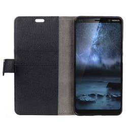 Lommebokdeksel 2-kort Nokia 9 PureView (TA-1094)  - Svart