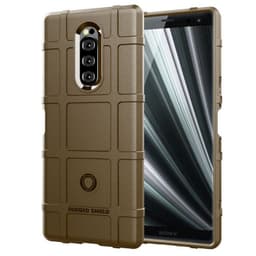 Rugged Shield kuori Sony Xperia 1 (J9110)  - ruskea