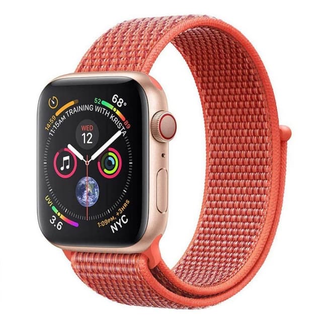 Apple Watch 4 (44mm) Nylon armbånd - Nektar
