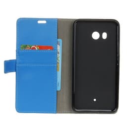 Lommebokdeksel 2-kort HTC U11  - Blå