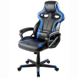 Arozzi Milano gaming stol (svart/blå)