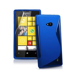 S Line silikon skal Microsoft Lumia 535 (RM-1091) Blå