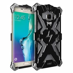 Simon Thor metal cover til Samsung Galaxy S7 Edge (SM-G935F) : farve - sort