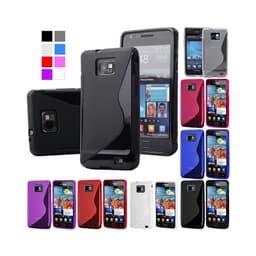 S Line silikon skal Samsung Galaxy S2 (GT-i9100) Transparent