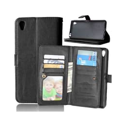 Dobbelt Flip Flexi 9-kort Sony Xperia XA1 (G3121)  - sort