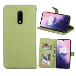 Lommebokdeksel 3-kort OnePlus 7  - Grønn