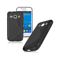 S-Line Silicone Cover til Samsung Galaxy Core Plus (SM-G3500) : farve - sort