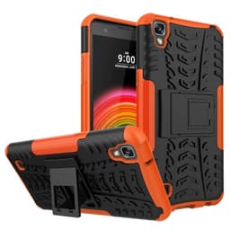Iskunkestävä Suojakuori LG X Power (K220)  - oranssi