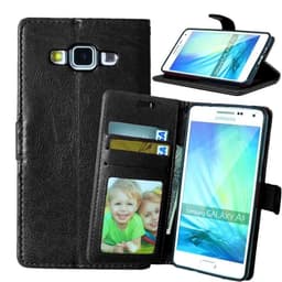 Lompakkokotelo 3-kortti Samsung Galaxy A5 2015 (SM-A500F)  - musta